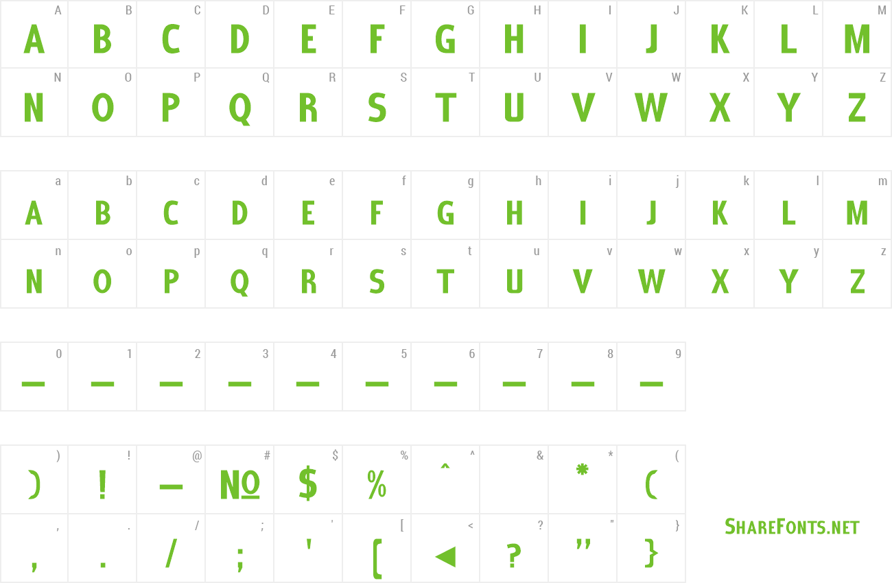 Font Coffee Shop preview